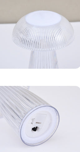 Creative Mushroom Atmosphere Electronic Jellyfish Table Lamp Home Decor